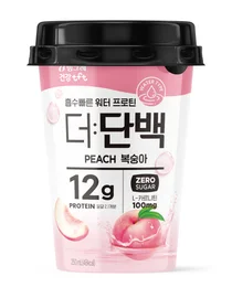 빙그레, ‘더단백 워터프로틴 복숭아’ 출시...단백질 음료 라인업 확대