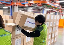 코오롱, 산불피해 이재민·소방관 위해 1억원 상당 물품 지원