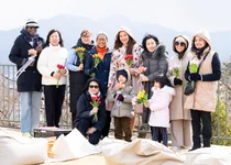 12개국 주한대사 가족, 에버랜드 튤립 축제 찾아