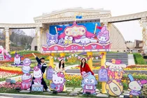 봄에는 '에버랜드 튤립축제'...산리오와 역대급 콜라보