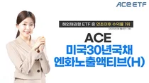 ACE미국30년국채엔화노출액티브(H), 해외채권형 ETF 올해 수익률 1위