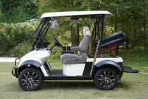 '낡은카트를 고급리무진골프카드'로..친환경 업사이클링'화제'