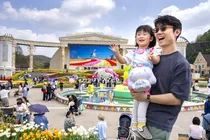 에버랜드 튤립 축제 방문객 50만 명 돌파...산리오 캐릭터즈 콜라보 효과