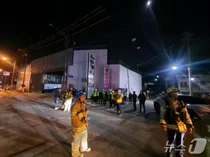 신안산선 광명 일직동 공사현장 '붕괴 우려' 신고…도로 통제