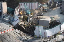 광명 신안산선 터널공사 현장 붕괴…'경악스런 사고 현장'