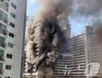 서울 봉천동 아파트 화재…화염방사기로 불질러