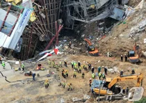 '광명 신안산선 붕괴' 포스코이앤씨 압수수색