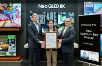 삼성전자 QLED TV, '리얼 퀀텀닷 디스플레이' 인증 획득