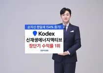 ‘KODEX 신재생에너지액티브’ 장단기 수익률 1위