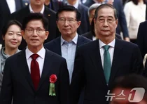 '누가 급한가' 한덕수 