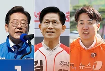 이재명 47.3%·김문수 39.6%, 李 주춤하고 金 지지율 올라