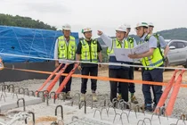 HDC현대산업개발 정경구 대표, 직접 현장 찾아 안전점검