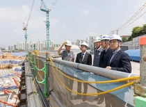 HDC현대산업개발, 서울원 현장에서 산학연 연합자문 진행