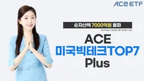 한투운용 ACE 미국빅테크TOP7 Plus ETF, 순자산액 7000억원 돌파