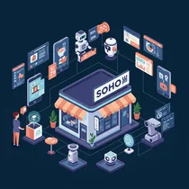 '키오스크 주문,로봇 서빙했더니'..소호 매출·영업익'쌍끌이'