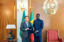 동원그룹 지주사 방문단, 세네갈 대통령 예방