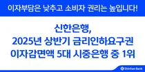 신한은행, 상반기 금리인하요구권 이자감면액 72억원...'은행 1등'