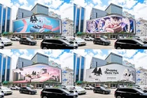 신세계면세점, 초대형 미디어 아트 ‘쇼핑 테마 파크’ 상영