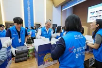 우리금융·ABL생명, 조손가정에 추석맞이 ‘행복꾸러미’ 전달