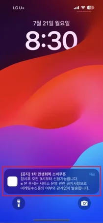 소비쿠폰 휴대폰 알림은 100% 사기...22일 2차 신청 앞두고 사기 주의보