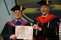 LS그룹 구자열 의장, 와세다대학교 명예 법학박사 학위 수여