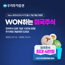 우리투자증권, 앱테크 게임 이벤트 실시