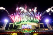 에버랜드, '케데헌' 불꽃쇼·테마존 15만명 관람