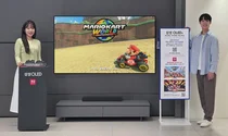 삼성스토어서 OLED TV로 닌텐도스위치2 즐긴다