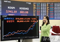 이르면 내일 4000피 돌파...증시, 거래대금 4년여만 최대