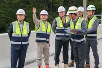 HDC현대산업개발, “겨울철 사고 예방 총력”...포항-영덕 고속도로 현장 안전점검