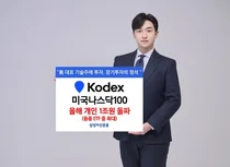 삼성자산운용, KODEX미국나스닥100 올해 개인 순매수 1조 돌파