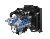 HD건설기계, 22리터급 세계 최대 수소엔진 첫 공개