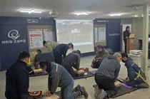 한화 건설부문, 외국인 근로자 건강·안전 보호를 위한 심폐소생술 교육