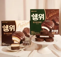 오리온, 새로운 생크림 파이 ‘쉘위’ 출시