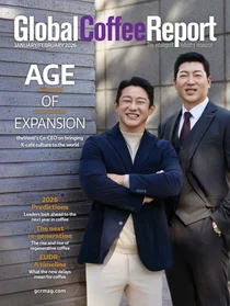 더벤티, 글로벌 커피 매거진 'GCR' 표지 장식