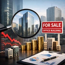 '빅딜 실종'에 서울 오피스 거래금액 70% 급감...중소형 오피스빌딩 거래는 늘어