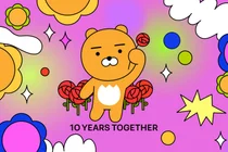 카카오 대표 캐릭터 '라이언' 10살 됐다
