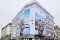 삼성전자, 밀라노서 옥외광고로 동계올림픽 분위기 고조
