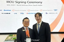 코오롱스페이스웍스, 한화오션과 업무협약...중동 방산시장 공동 공략