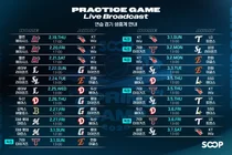 SOOP, 프로야구 8개구단 스프링캠프 연습경기 생중계