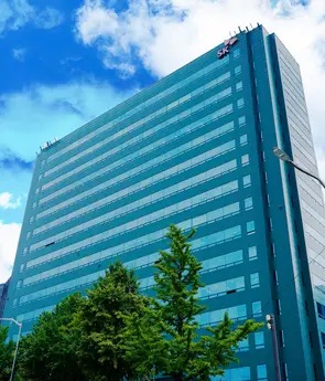 SK브로드밴드 회사 빌딩 전경