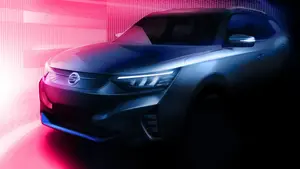 쌍용자동차,국내 최초 SUV 전기차 티저 이미지 공개