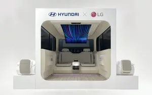 LG전자, 전기차 시대 거실같은 자동차 실내공간 선보여