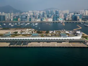 홍콩 구 카이탁 공항부지에 랜드마크 스마트 빌딩 건설