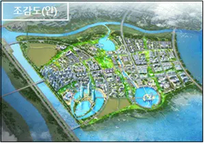 새만금에 자족 스마트 수변도시 건설