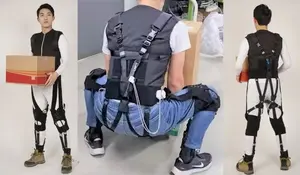 작업중 허리부상 방지 