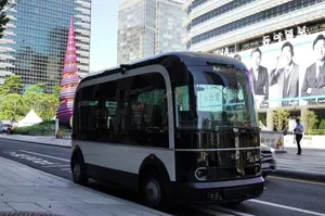 Cheonggyecheon self-driving bus starts operation on Nov. 25