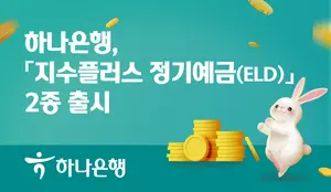 하나은행, 지수플러스 정기예금 2종 출시