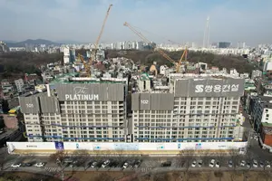 서울·수도권 33개 리모델링 조합장, 쌍용건설 현장 견학 '눈길'