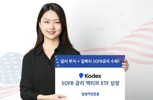 삼성자산운용, 코덱스 SOFR 금리 액티브 ETF 상장